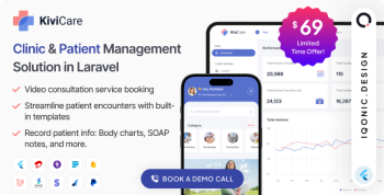 KiviCare - Complete Clinic Management System | Laravel & Flutter