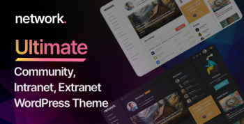 Network - Intranet, Extranet, Community WordPress Theme