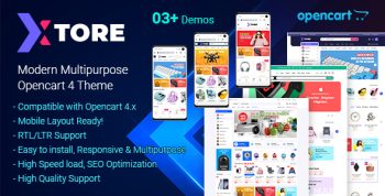 Xtore | Modern Multipurpose Opencart 4 Theme