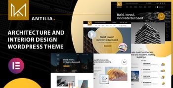 Antilia - Architect & Interior Design WordPress Theme