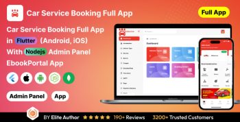 AutoCare: Car Service Full App in Flutter with NodeJs Backend | Service Booking App