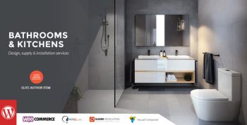 Bathrooms And Kitchens - WordPress Theme