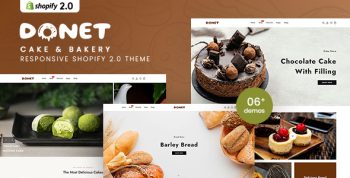 Donet - Cake & Bakery Responsive Shopify 2.0 Theme