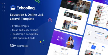 Echooling - Education & LMS Laravel 11 Template