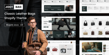 Jootbag - Bag & Wallet Store Shopify Theme