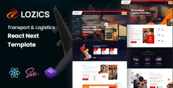 Lozics - Transport & Logistics React Template