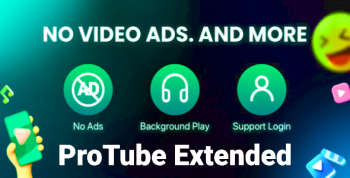 ProTube Extended | Android YouTube Lightweight, Video & Audio Downloader, Built-in Local Player