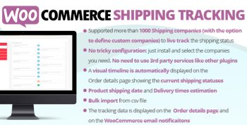 WooCommerce Shipping Tracking