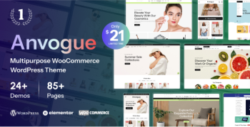 Anvogue - Multipurpose WooCommerce WordPress Theme