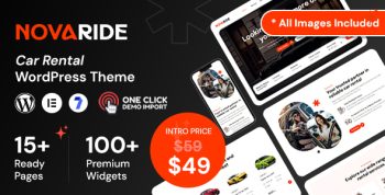 Novaride - Car Rental WordPress Theme