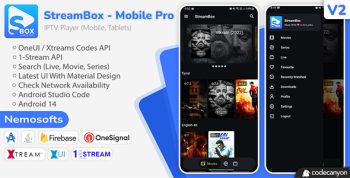 StreamBox Mobile Pro - IPTV Player (Android Mobile and Tablets)