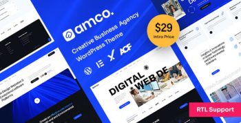 Amco - Creative Business Agency WordPress Theme