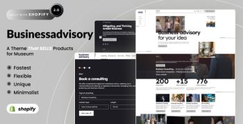 Business Advisory - Life and Business Coach Shopify Theme OS 2.0