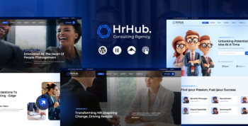 Hr Hub - Human Resources Agency WordPress Theme