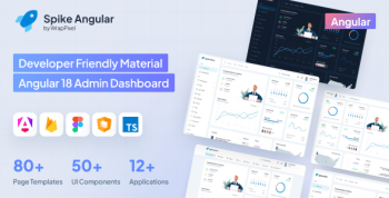 Spike - Angular 18 Admin Dashboard Template