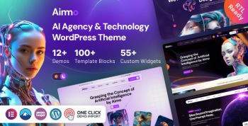 Aimo - AI Agency & Technology WordPress Theme