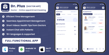 Dr.Plus - Doctor app for Doctors Appointments Managements & Diagnostic on chat or video call