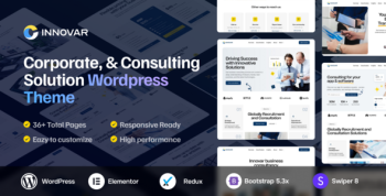 Innovar - A Corporate & Consulting Solution WordPress Theme