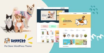 Hoppers – Pet Store WordPress Theme