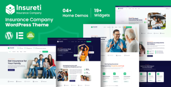 Insureti - Insurance Company WordPress Theme