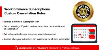 WooCommerce Subscriptions Custom Cancellation Rules