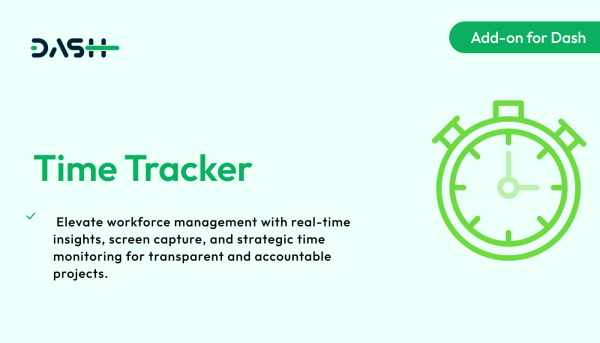 Time Tracker – Dash SaaS Add-on