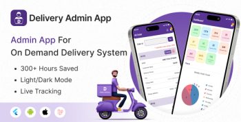 [Add-on] Delivery Admin App - Flutter Admin App for Delivery App