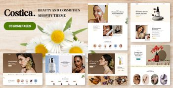 Costica - Beauty & Cosmetics Shopify Theme