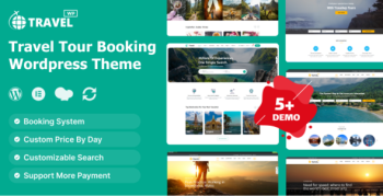 Travel - Tour Booking WordPress Theme