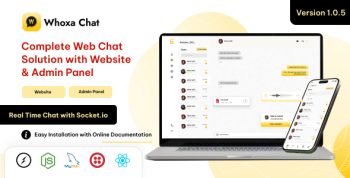 Whoxa Chat - Chat Script | Web Whatsapp Clone | Nodejs chat Software | Chat Website | Group Chat