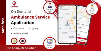On Demand Online Ambulance/Taxi/Bike React Native Application