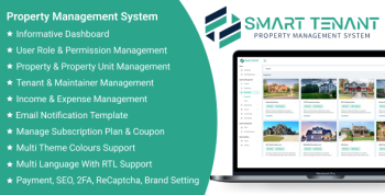 Smart Tenant SaaS - Property Management System