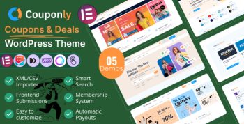 Couponly - Coupons and Deals WordPress Theme
