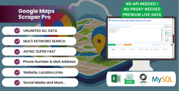 NextGen - Google Maps Data Scraper Professional