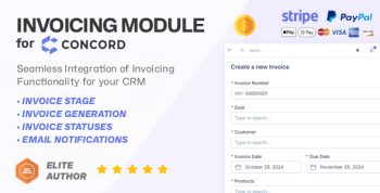 Invoicing Module for Concord CRM - Empower your Deals with Invoices