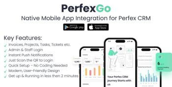 PerfexGO - Native Mobile App Integration for Perfex CRM