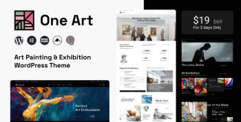 One Art - Portfolio & Artist WordPress Theme