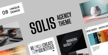 Solis - Creative Agency and Portfolio WordPress Theme