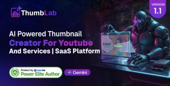 ThumbLab - AI Powered Thumbnail Creator For Youtube And Services | SaaS Platform