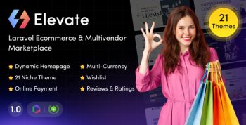 Elevate - Laravel Ecommerce & Multivendor Marketplace