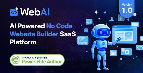 WebAI - AI Powered No Code Website Builder SaaS Platform WebAI - AI Powered No Code Website Builder SaaS Platform