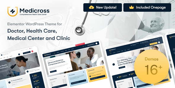 Medicross - Medical WordPress Theme Medicross - Medical WordPress Theme
