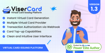 ViserCard - Virtual Card Issuing Platform