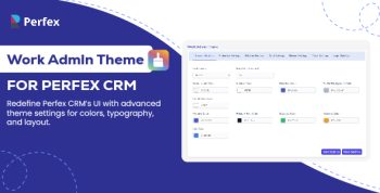 Work Admin Theme for Perfex CRM