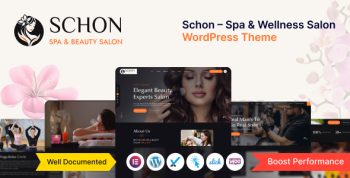 Schon – Spa & Wellness Salon WordPress Theme