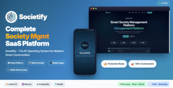 Societify SaaS - The #1 Operating System for Modern Smart Communities