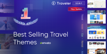 Traveler - Trip Booking WordPress Theme