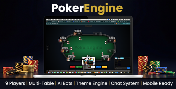 PokerEngine | Multiplayer Texas Holdem JavaScript Game PokerEngine | Multiplayer Texas Holdem JavaScript Game