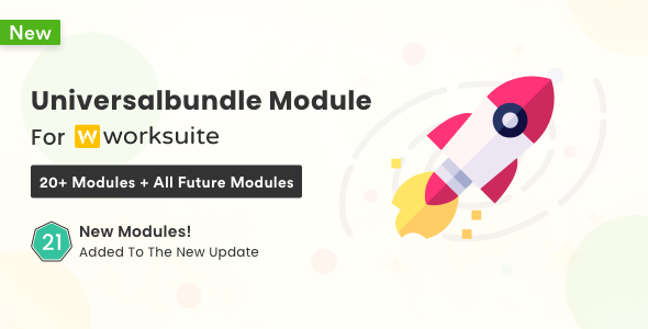 Universal Modules Bundle for Worksuite CRM Universal Modules Bundle for Worksuite CRM