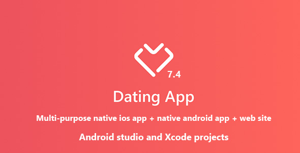Dating App - web version, iOS and Android apps Dating App - web version, iOS and Android apps